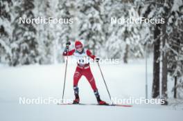 02.12.2023, Gaellivare, Sweden (SWE): Kristin Austgulen Fosnaes (NOR) - FIS world cup cross-country, 10km, Gaellivare (SWE). www.nordicfocus.com. © Modica/NordicFocus. Every downloaded picture is fee-liable.