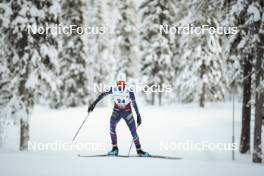 02.12.2023, Gaellivare, Sweden (SWE): Delphine Claudel (FRA) - FIS world cup cross-country, 10km, Gaellivare (SWE). www.nordicfocus.com. © Modica/NordicFocus. Every downloaded picture is fee-liable.