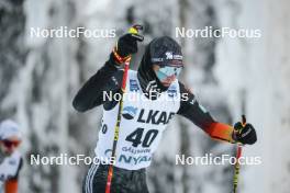 02.12.2023, Gaellivare, Sweden (SWE): Friedrich Moch (GER) - FIS world cup cross-country, 10km, Gaellivare (SWE). www.nordicfocus.com. © Modica/NordicFocus. Every downloaded picture is fee-liable.