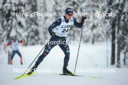02.12.2023, Gaellivare, Sweden (SWE): Davide Graz (ITA) - FIS world cup cross-country, 10km, Gaellivare (SWE). www.nordicfocus.com. © Modica/NordicFocus. Every downloaded picture is fee-liable.