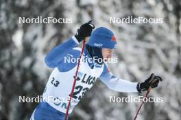 02.12.2023, Gaellivare, Sweden (SWE): Lauri Lepisto (FIN) - FIS world cup cross-country, 10km, Gaellivare (SWE). www.nordicfocus.com. © Modica/NordicFocus. Every downloaded picture is fee-liable.