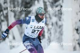 02.12.2023, Gaellivare, Sweden (SWE): John Steel Hagenbuch (USA) - FIS world cup cross-country, 10km, Gaellivare (SWE). www.nordicfocus.com. © Modica/NordicFocus. Every downloaded picture is fee-liable.
