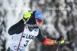 02.12.2023, Gaellivare, Sweden (SWE): Anian Sossau (GER) - FIS world cup cross-country, 10km, Gaellivare (SWE). www.nordicfocus.com. © Modica/NordicFocus. Every downloaded picture is fee-liable.