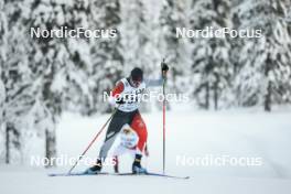 02.12.2023, Gaellivare, Sweden (SWE): Antoine Cyr (CAN) - FIS world cup cross-country, 10km, Gaellivare (SWE). www.nordicfocus.com. © Modica/NordicFocus. Every downloaded picture is fee-liable.