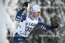 02.12.2023, Gaellivare, Sweden (SWE): Jules Lapierre (FRA) - FIS world cup cross-country, 10km, Gaellivare (SWE). www.nordicfocus.com. © Modica/NordicFocus. Every downloaded picture is fee-liable.