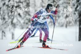 02.12.2023, Gaellivare, Sweden (SWE): Scott Patterson (USA) - FIS world cup cross-country, 10km, Gaellivare (SWE). www.nordicfocus.com. © Modica/NordicFocus. Every downloaded picture is fee-liable.