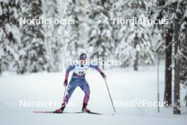 02.12.2023, Gaellivare, Sweden (SWE): Julia Kern (USA) - FIS world cup cross-country, 10km, Gaellivare (SWE). www.nordicfocus.com. © Modica/NordicFocus. Every downloaded picture is fee-liable.