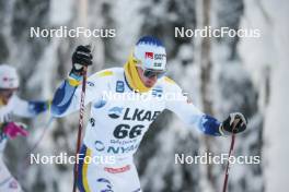 02.12.2023, Gaellivare, Sweden (SWE): Johan Haeggstroem (SWE) - FIS world cup cross-country, 10km, Gaellivare (SWE). www.nordicfocus.com. © Modica/NordicFocus. Every downloaded picture is fee-liable.