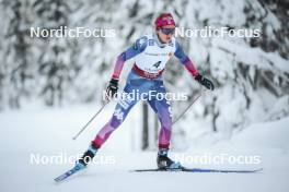 02.12.2023, Gaellivare, Sweden (SWE): Alayna Sonnesyn (USA) - FIS world cup cross-country, 10km, Gaellivare (SWE). www.nordicfocus.com. © Modica/NordicFocus. Every downloaded picture is fee-liable.