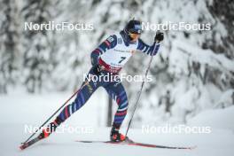 02.12.2023, Gaellivare, Sweden (SWE): Juliette Ducordeau (FRA) - FIS world cup cross-country, 10km, Gaellivare (SWE). www.nordicfocus.com. © Modica/NordicFocus. Every downloaded picture is fee-liable.