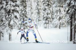 02.12.2023, Gaellivare, Sweden (SWE): Louise Lindstroem (SWE) - FIS world cup cross-country, 10km, Gaellivare (SWE). www.nordicfocus.com. © Modica/NordicFocus. Every downloaded picture is fee-liable.