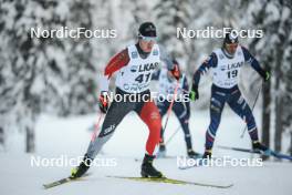 02.12.2023, Gaellivare, Sweden (SWE): Xavier Mckeever (CAN) - FIS world cup cross-country, 10km, Gaellivare (SWE). www.nordicfocus.com. © Modica/NordicFocus. Every downloaded picture is fee-liable.