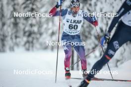 02.12.2023, Gaellivare, Sweden (SWE): Gus Schumacher (USA) - FIS world cup cross-country, 10km, Gaellivare (SWE). www.nordicfocus.com. © Modica/NordicFocus. Every downloaded picture is fee-liable.