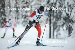 02.12.2023, Gaellivare, Sweden (SWE): Antoine Cyr (CAN) - FIS world cup cross-country, 10km, Gaellivare (SWE). www.nordicfocus.com. © Modica/NordicFocus. Every downloaded picture is fee-liable.