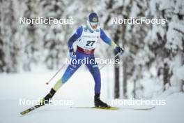 02.12.2023, Gaellivare, Sweden (SWE): Kamila Makhmutova (KAZ) - FIS world cup cross-country, 10km, Gaellivare (SWE). www.nordicfocus.com. © Modica/NordicFocus. Every downloaded picture is fee-liable.