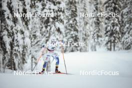 02.12.2023, Gaellivare, Sweden (SWE): Emma Ribom (SWE) - FIS world cup cross-country, 10km, Gaellivare (SWE). www.nordicfocus.com. © Modica/NordicFocus. Every downloaded picture is fee-liable.