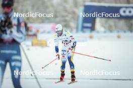 02.12.2023, Gaellivare, Sweden (SWE): Emma Ribom (SWE) - FIS world cup cross-country, 10km, Gaellivare (SWE). www.nordicfocus.com. © Modica/NordicFocus. Every downloaded picture is fee-liable.