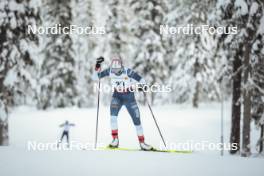 02.12.2023, Gaellivare, Sweden (SWE): Ingrid Hallquist (SWE) - FIS world cup cross-country, 10km, Gaellivare (SWE). www.nordicfocus.com. © Modica/NordicFocus. Every downloaded picture is fee-liable.
