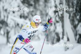 02.12.2023, Gaellivare, Sweden (SWE): Calle Halfvarsson (SWE) - FIS world cup cross-country, 10km, Gaellivare (SWE). www.nordicfocus.com. © Modica/NordicFocus. Every downloaded picture is fee-liable.