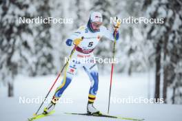 02.12.2023, Gaellivare, Sweden (SWE): Moa Lundgren (SWE) - FIS world cup cross-country, 10km, Gaellivare (SWE). www.nordicfocus.com. © Modica/NordicFocus. Every downloaded picture is fee-liable.