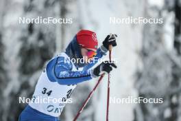 02.12.2023, Gaellivare, Sweden (SWE): Eric Rosjoe (SWE) - FIS world cup cross-country, 10km, Gaellivare (SWE). www.nordicfocus.com. © Modica/NordicFocus. Every downloaded picture is fee-liable.