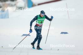 03.12.2023, Gaellivare, Sweden (SWE): Francesco De Fabiani (ITA) - FIS world cup cross-country, relay, Gaellivare (SWE). www.nordicfocus.com. © Modica/NordicFocus. Every downloaded picture is fee-liable.