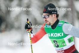 03.12.2023, Gaellivare, Sweden (SWE): Antoine Cyr (CAN) - FIS world cup cross-country, relay, Gaellivare (SWE). www.nordicfocus.com. © Modica/NordicFocus. Every downloaded picture is fee-liable.