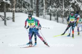 03.12.2023, Gaellivare, Sweden (SWE): Scott Patterson (USA) - FIS world cup cross-country, relay, Gaellivare (SWE). www.nordicfocus.com. © Modica/NordicFocus. Every downloaded picture is fee-liable.
