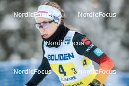 03.12.2023, Gaellivare, Sweden (SWE): Pia Fink (GER) - FIS world cup cross-country, relay, Gaellivare (SWE). www.nordicfocus.com. © Modica/NordicFocus. Every downloaded picture is fee-liable.