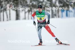 03.12.2023, Gaellivare, Sweden (SWE): Olivier Leveille (CAN) - FIS world cup cross-country, relay, Gaellivare (SWE). www.nordicfocus.com. © Modica/NordicFocus. Every downloaded picture is fee-liable.