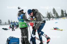 03.12.2023, Gaellivare, Sweden (SWE): Elia Barp (ITA) - FIS world cup cross-country, relay, Gaellivare (SWE). www.nordicfocus.com. © Modica/NordicFocus. Every downloaded picture is fee-liable.