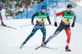 03.12.2023, Gaellivare, Sweden (SWE): Paolo Ventura (ITA) - FIS world cup cross-country, relay, Gaellivare (SWE). www.nordicfocus.com. © Modica/NordicFocus. Every downloaded picture is fee-liable.