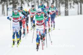 03.12.2023, Gaellivare, Sweden (SWE): Alvar Myhlback (SWE) - FIS world cup cross-country, relay, Gaellivare (SWE). www.nordicfocus.com. © Modica/NordicFocus. Every downloaded picture is fee-liable.
