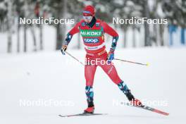03.12.2023, Gaellivare, Sweden (SWE): Simen Hegstad Krueger (NOR) - FIS world cup cross-country, relay, Gaellivare (SWE). www.nordicfocus.com. © Modica/NordicFocus. Every downloaded picture is fee-liable.