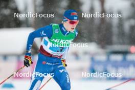 03.12.2023, Gaellivare, Sweden (SWE): Miro Karppanen (FIN) - FIS world cup cross-country, relay, Gaellivare (SWE). www.nordicfocus.com. © Modica/NordicFocus. Every downloaded picture is fee-liable.