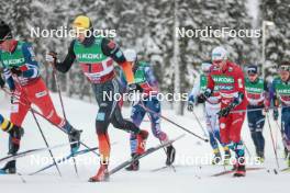 03.12.2023, Gaellivare, Sweden (SWE): Janosch Brugger (GER) - FIS world cup cross-country, relay, Gaellivare (SWE). www.nordicfocus.com. © Modica/NordicFocus. Every downloaded picture is fee-liable.