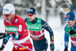 03.12.2023, Gaellivare, Sweden (SWE): Davide Graz (ITA) - FIS world cup cross-country, relay, Gaellivare (SWE). www.nordicfocus.com. © Modica/NordicFocus. Every downloaded picture is fee-liable.