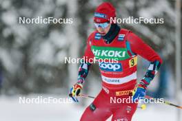 03.12.2023, Gaellivare, Sweden (SWE): Simen Hegstad Krueger (NOR) - FIS world cup cross-country, relay, Gaellivare (SWE). www.nordicfocus.com. © Modica/NordicFocus. Every downloaded picture is fee-liable.