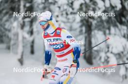 03.12.2023, Gaellivare, Sweden (SWE): Emma Ribom (SWE) - FIS world cup cross-country, relay, Gaellivare (SWE). www.nordicfocus.com. © Modica/NordicFocus. Every downloaded picture is fee-liable.