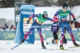 03.12.2023, Gaellivare, Sweden (SWE): John Steel Hagenbuch (USA), James Clinton Schoonmaker (USA), (l-r)  - FIS world cup cross-country, relay, Gaellivare (SWE). www.nordicfocus.com. © Modica/NordicFocus. Every downloaded picture is fee-liable.
