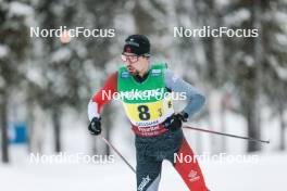 03.12.2023, Gaellivare, Sweden (SWE): Olivier Leveille (CAN) - FIS world cup cross-country, relay, Gaellivare (SWE). www.nordicfocus.com. © Modica/NordicFocus. Every downloaded picture is fee-liable.