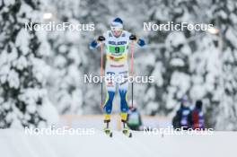 03.12.2023, Gaellivare, Sweden (SWE): Maerta Rosenberg (SWE) - FIS world cup cross-country, relay, Gaellivare (SWE). www.nordicfocus.com. © Modica/NordicFocus. Every downloaded picture is fee-liable.