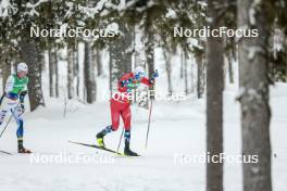 03.12.2023, Gaellivare, Sweden (SWE): Martin Loewstroem Nyenget (NOR) - FIS world cup cross-country, relay, Gaellivare (SWE). www.nordicfocus.com. © Modica/NordicFocus. Every downloaded picture is fee-liable.