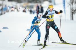 03.12.2023, Gaellivare, Sweden (SWE): Riitta-Liisa Roponen (FIN) - FIS world cup cross-country, relay, Gaellivare (SWE). www.nordicfocus.com. © Modica/NordicFocus. Every downloaded picture is fee-liable.