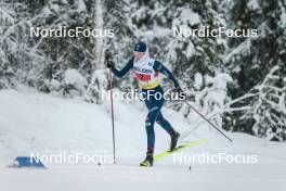 03.12.2023, Gaellivare, Sweden (SWE): Caterina Ganz (ITA) - FIS world cup cross-country, relay, Gaellivare (SWE). www.nordicfocus.com. © Modica/NordicFocus. Every downloaded picture is fee-liable.