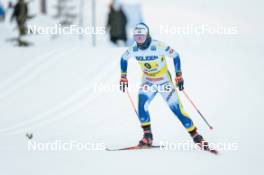 03.12.2023, Gaellivare, Sweden (SWE): Lisa Ingesson (SWE) - FIS world cup cross-country, relay, Gaellivare (SWE). www.nordicfocus.com. © Modica/NordicFocus. Every downloaded picture is fee-liable.