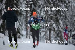 01.12.2023, Gaellivare, Sweden (SWE): Matt Withcomb (USA) - FIS world cup cross-country, training, Gaellivare (SWE). www.nordicfocus.com. © Modica/NordicFocus. Every downloaded picture is fee-liable.
