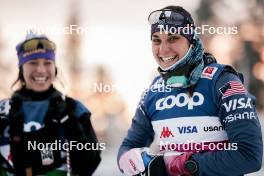 01.12.2023, Gaellivare, Sweden (SWE): Julia Kern (USA) - FIS world cup cross-country, training, Gaellivare (SWE). www.nordicfocus.com. © Modica/NordicFocus. Every downloaded picture is fee-liable.