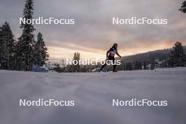 01.12.2023, Gaellivare, Sweden (SWE): Lauren Jortberg (USA) - FIS world cup cross-country, training, Gaellivare (SWE). www.nordicfocus.com. © Modica/NordicFocus. Every downloaded picture is fee-liable.