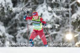 10.12.2023, Oestersund, Sweden (SWE): Margrethe Bergane (NOR) - FIS world cup cross-country, 10km, Oestersund (SWE). www.nordicfocus.com. © Modica/NordicFocus. Every downloaded picture is fee-liable.